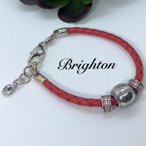 Brighton Leather Charm Bracelet